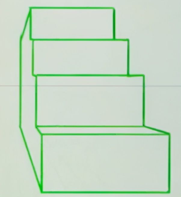 简单画梯子,简笔梯子怎么画